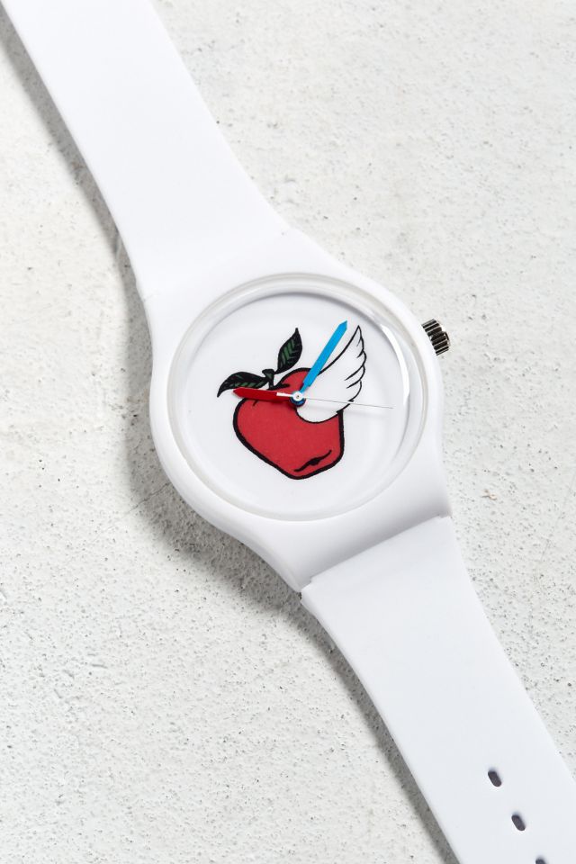 Montre artistique UO : pomme rouge #1