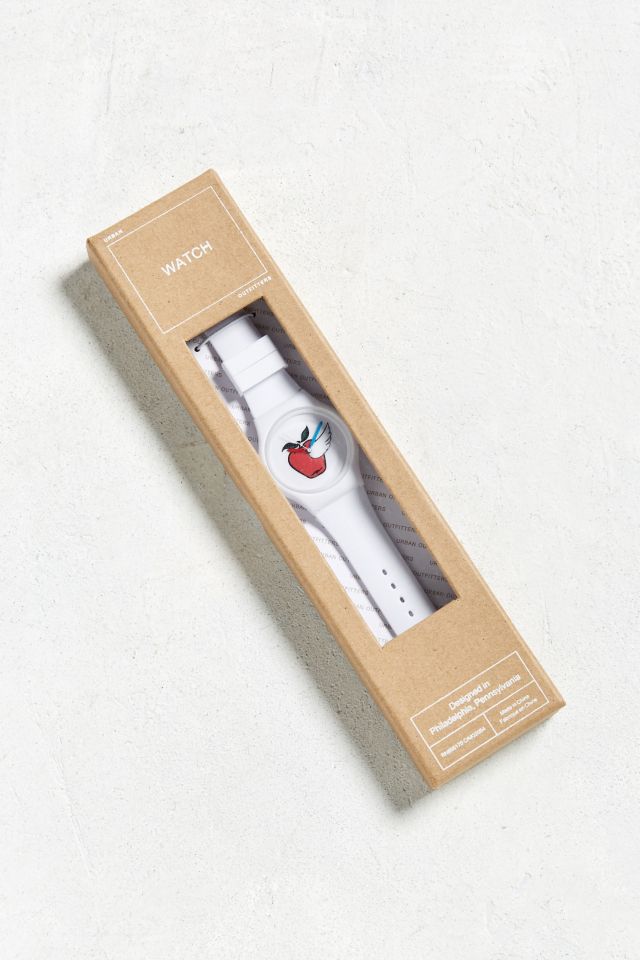 Montre artistique UO : pomme rouge #3