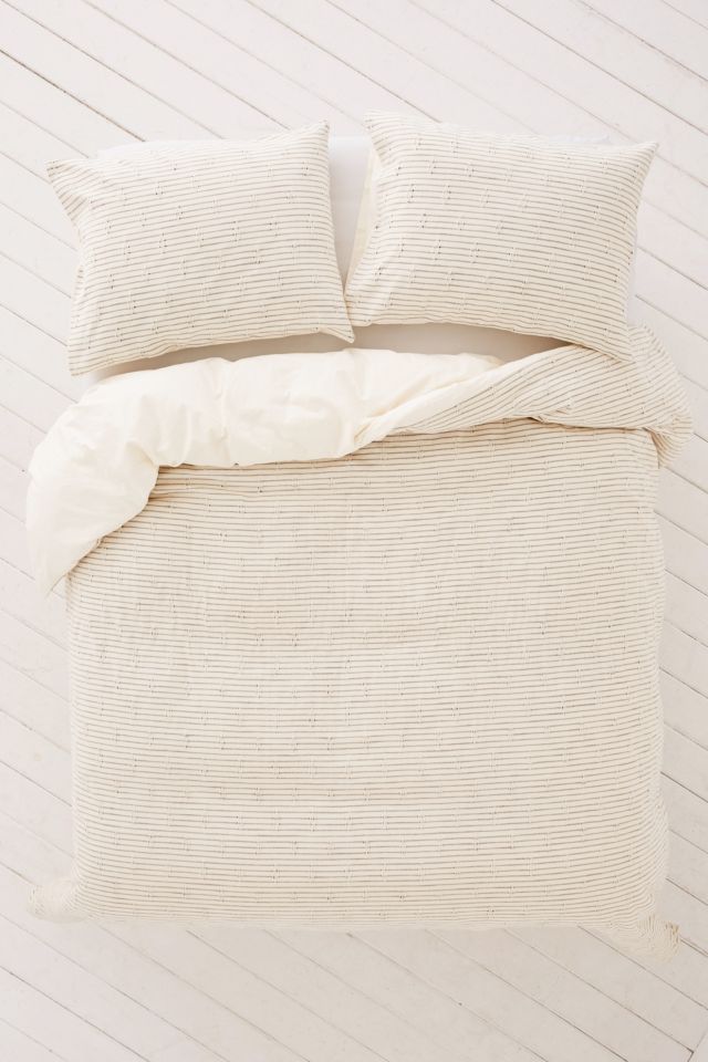 Rasha Yarn Dyed Duvet Cover | Urban Outfitters