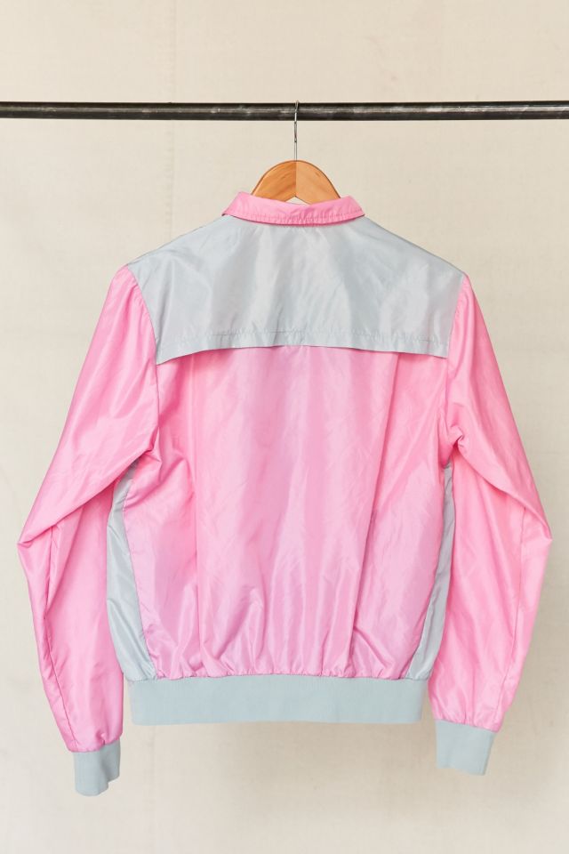 Pink and hot sale grey windbreaker