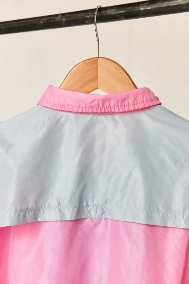 Vintage Nike Pink/Grey Windbreaker Jacket #3