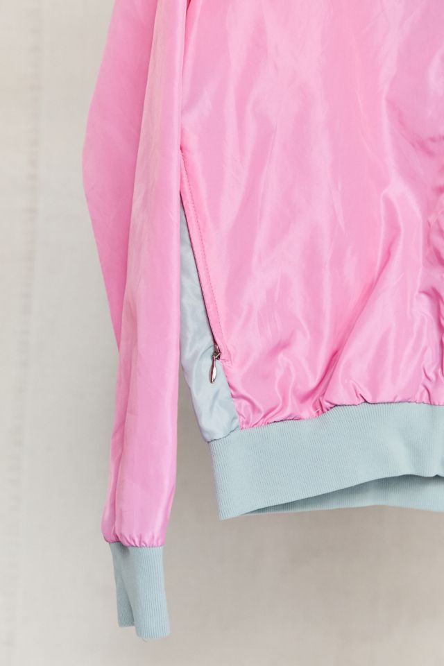 Vintage Nike Pink/Grey Windbreaker Jacket #4