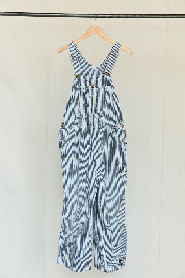 Vintage Railroad Striped Overall | Urban Outfitters