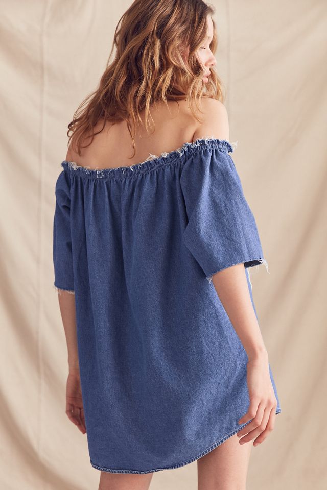 princess polly off shoulder white dress Lucianne Off The Shoulder Mini Dress White