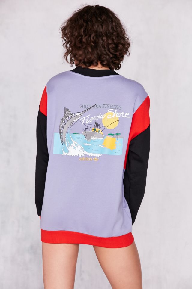 adidas Originals + UO Florida Colorblock Pullover Sweatshirt #5