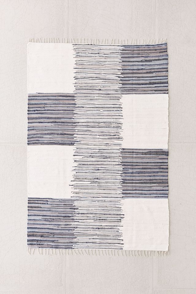 Issa Jumbo Ikat Rag Rug #1