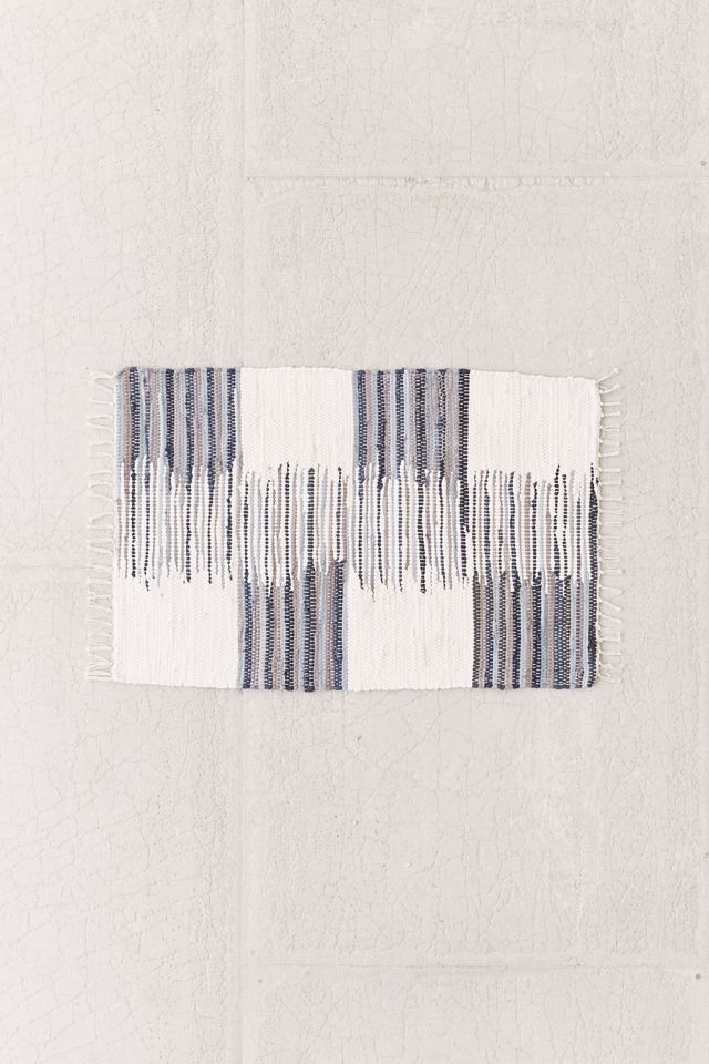 Issa Jumbo Ikat Rag Rug #2