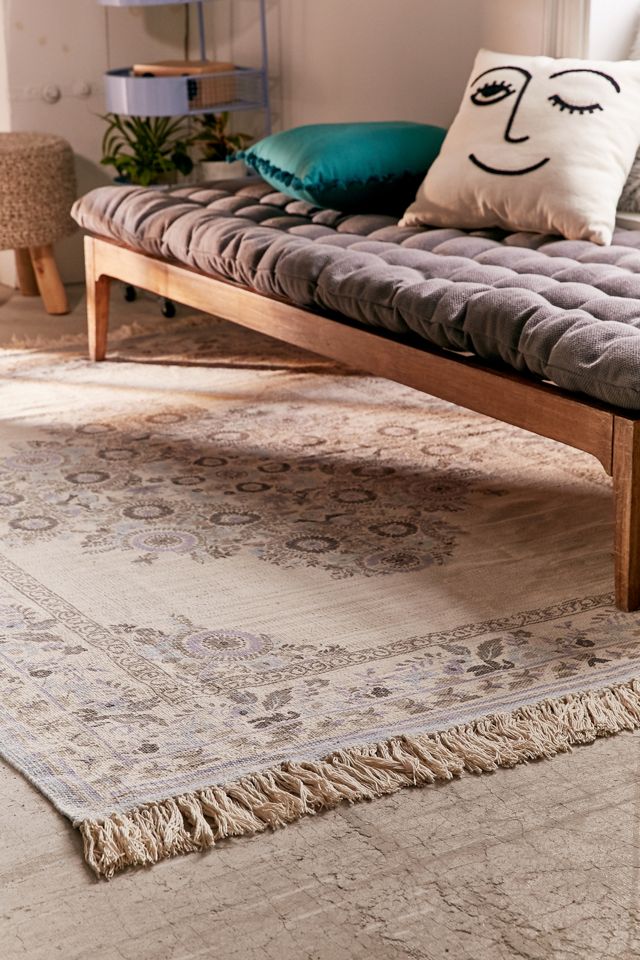 Stina Floral Space Dyed Printed Rug #1