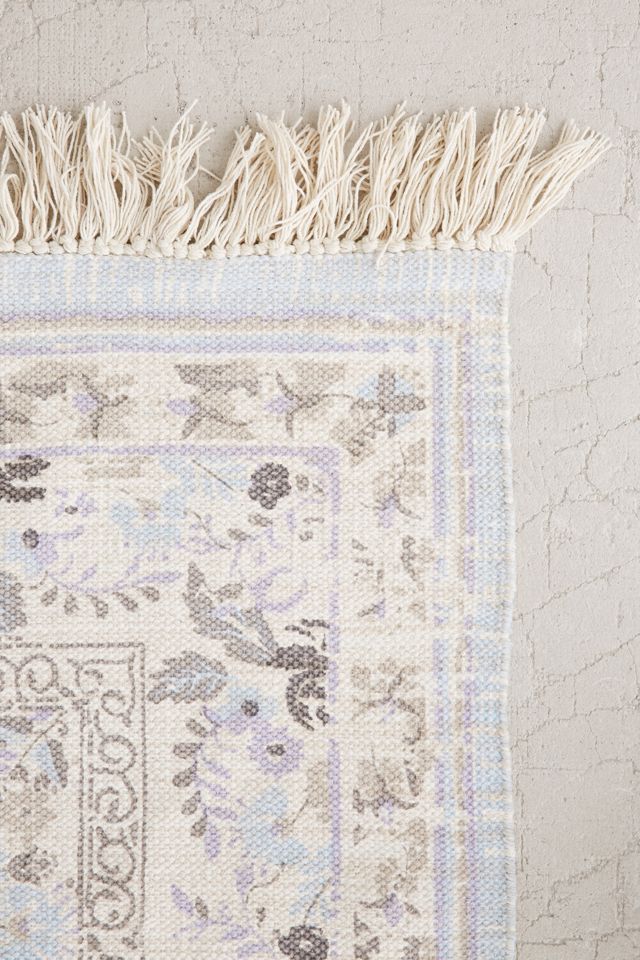 Stina Floral Space Dyed Printed Rug #3