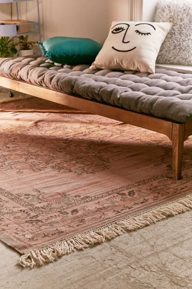 Stina Floral Space Dyed Printed Rug #1