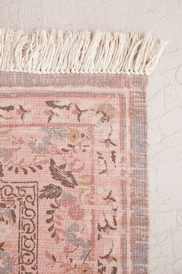 Stina Floral Space Dyed Printed Rug #3