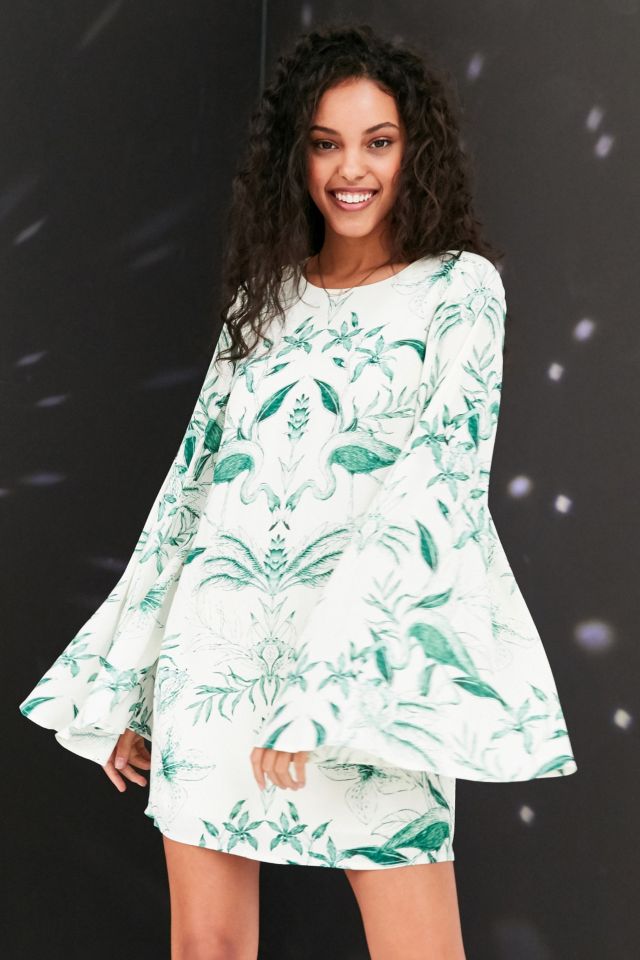 Birds of paradise mini dress sales