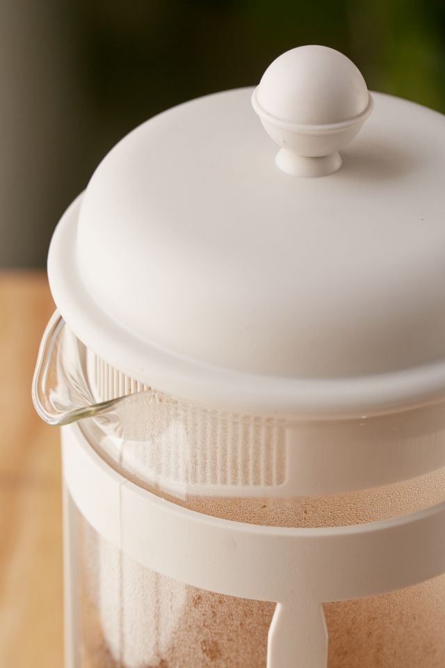 Cafetière à piston blanche BODUM #2