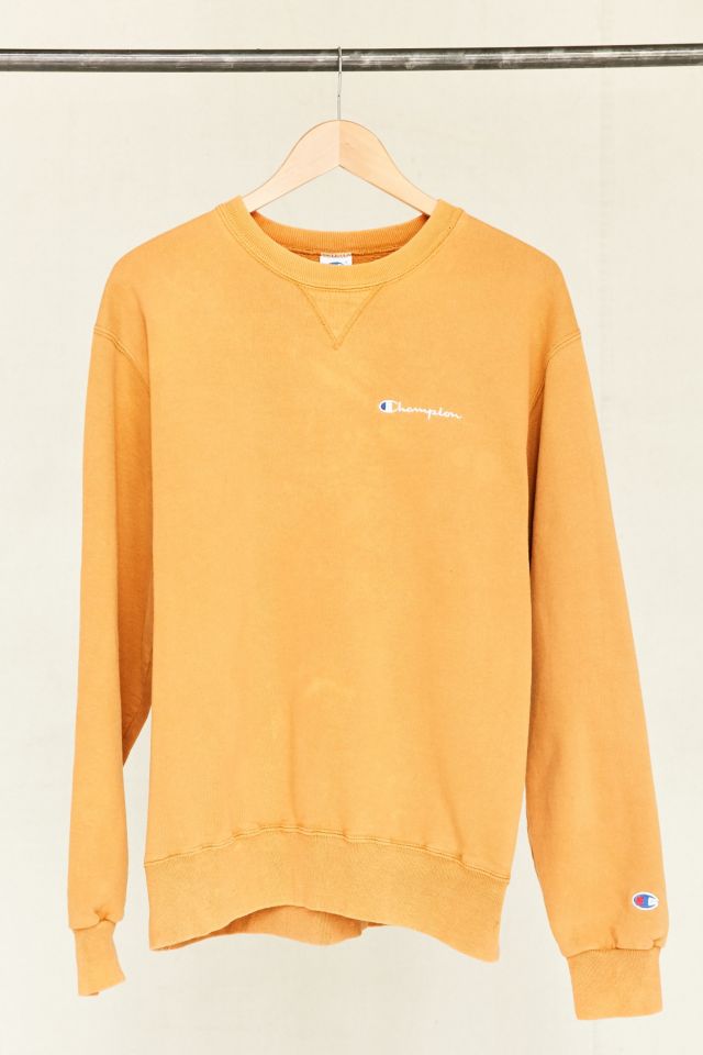 Mustard shop champion crewneck