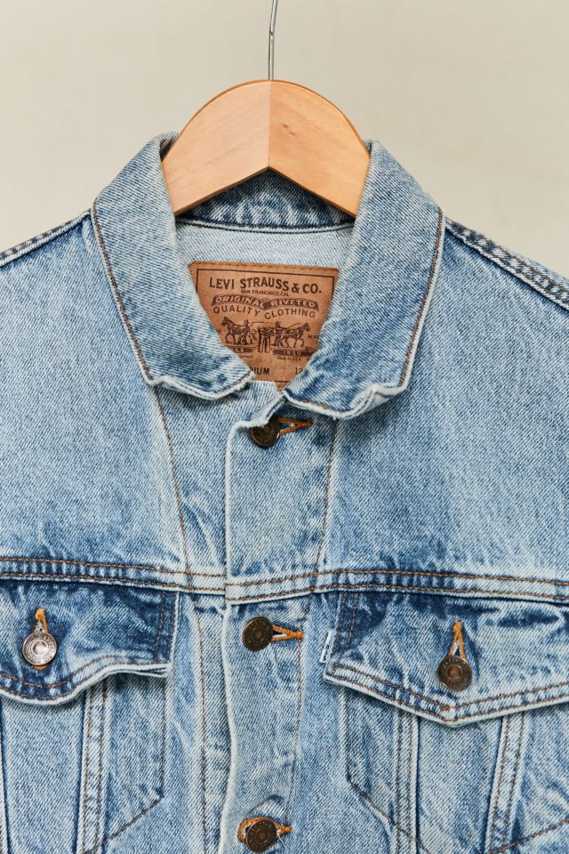 Vintage Levi's Light Blue Denim Jacket #1