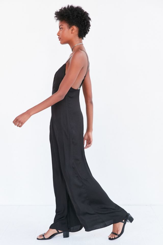 Silence + Noise Kali Satin Wide-Leg Jumpsuit #5