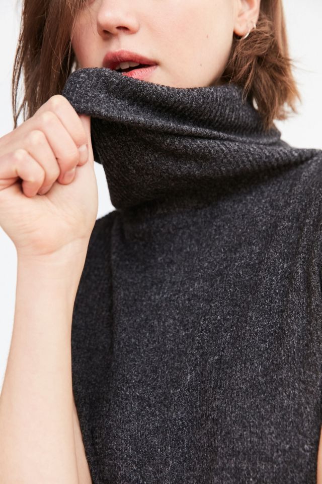 Silence + Noise Sage Cozy Turtleneck Mini Dress #2