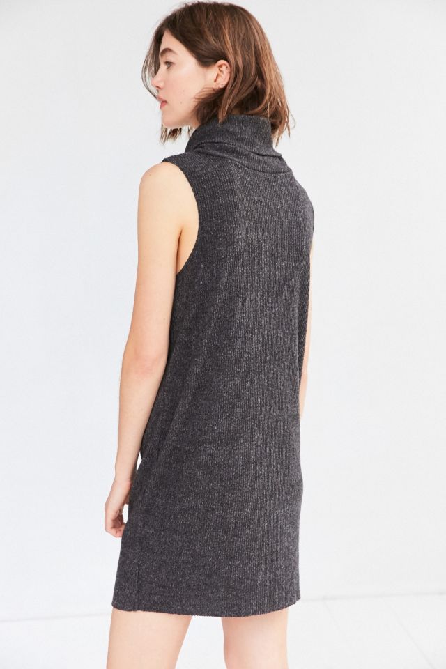Silence + Noise Sage Cozy Turtleneck Mini Dress #3