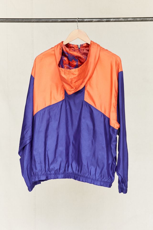 purple and orange nike windbreaker