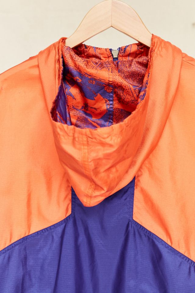 Purple and orange nike on sale windbreaker