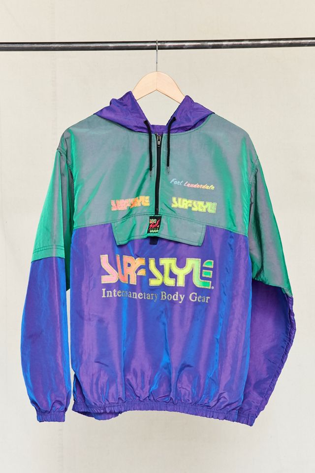 Vintage Surf Style Pullover Jacket | Urban Outfitters