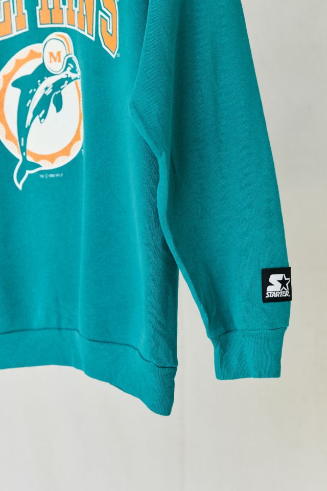 Using any opportunity to wear my vintage dolphins sweatshirt 