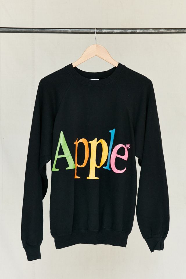 Vintage Apple Sweatshirt Urban Outfitters