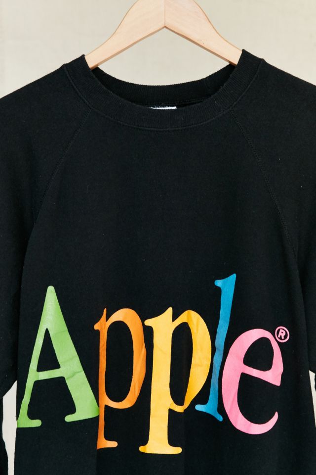 Vintage Apple Sweatshirt Urban Outfitters