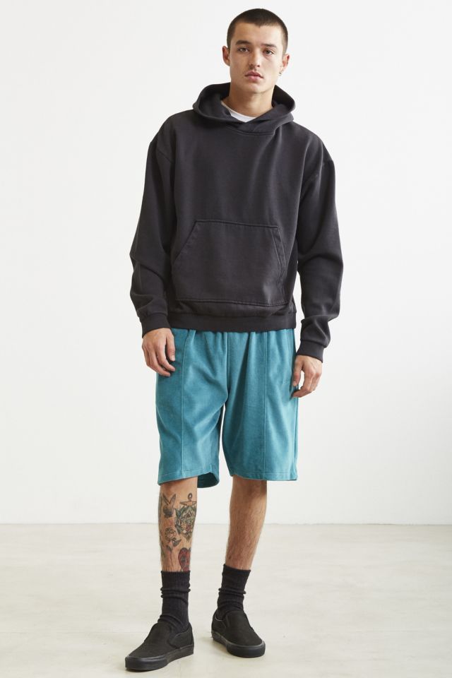 Stussy Piped Velour Short | Urban Outfitters