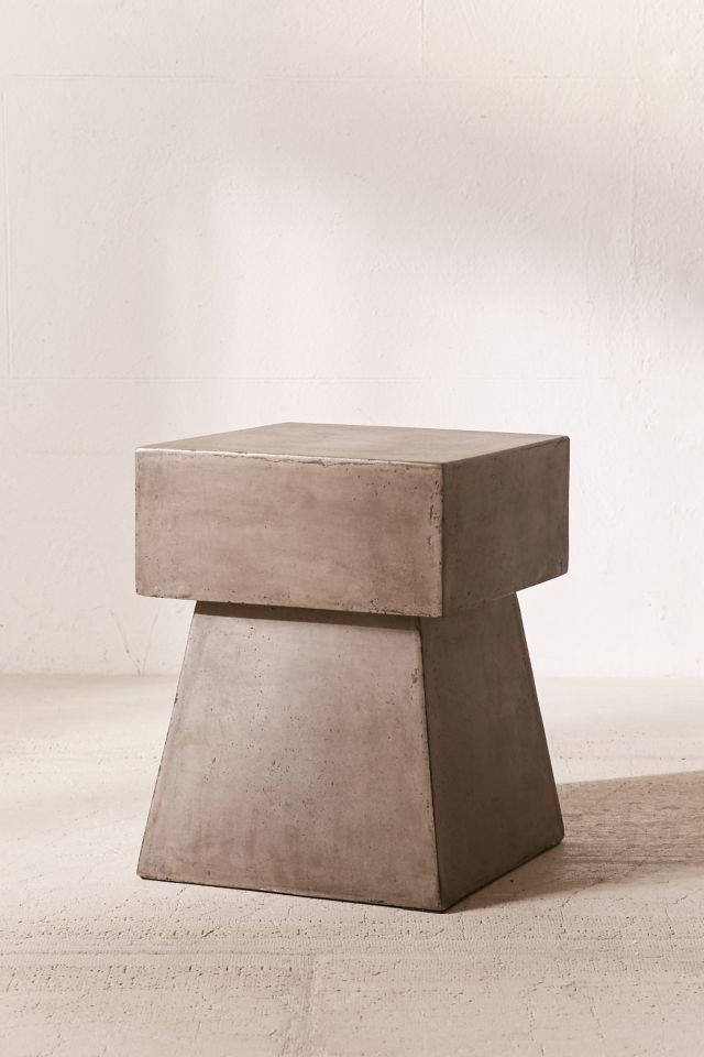 Concrete Side Table