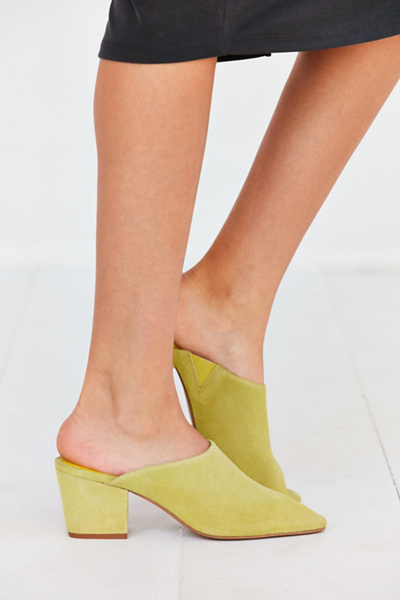 Urban Outfitters Becky Suede Pointy Toe Mule Pointy toe mules Shoes women heels Womens