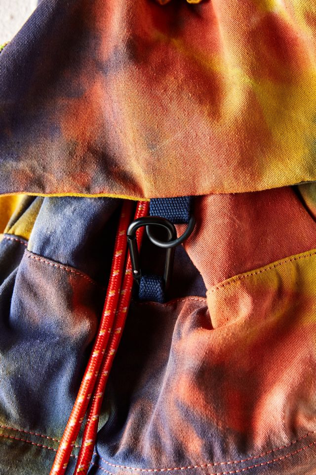 Tie-Dye Bungee Cord Backpack | Urban Outfitters Canada display picture 2