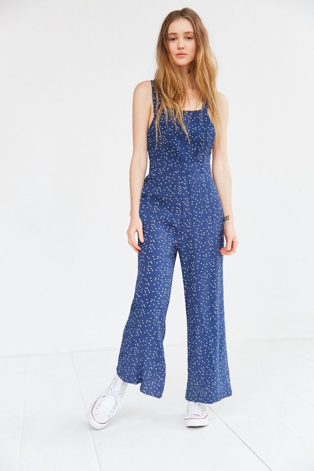 Rolla's Starry Night Polka Dot Culotte Jumpsuit | Urban Outfitters