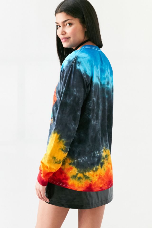 【FLAREUP】Tie-dye Oversized Sleeve Tie Dye Oversized T Shirt Dress | boohoo