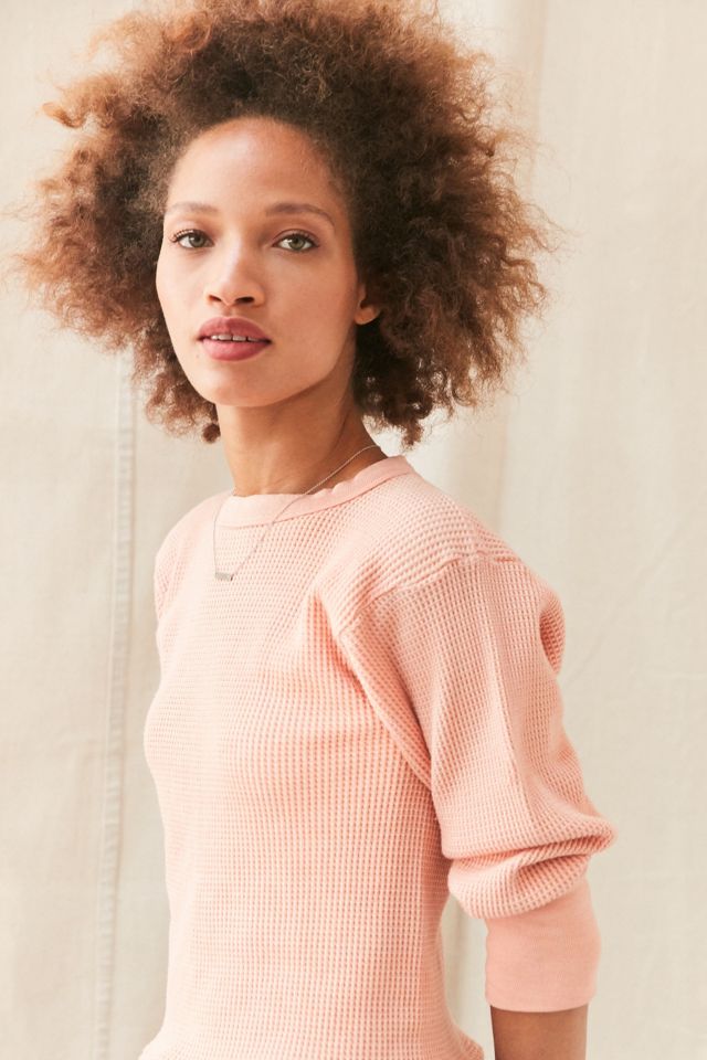 Urban Renewal Recycled Overdyed Thermal Top #5