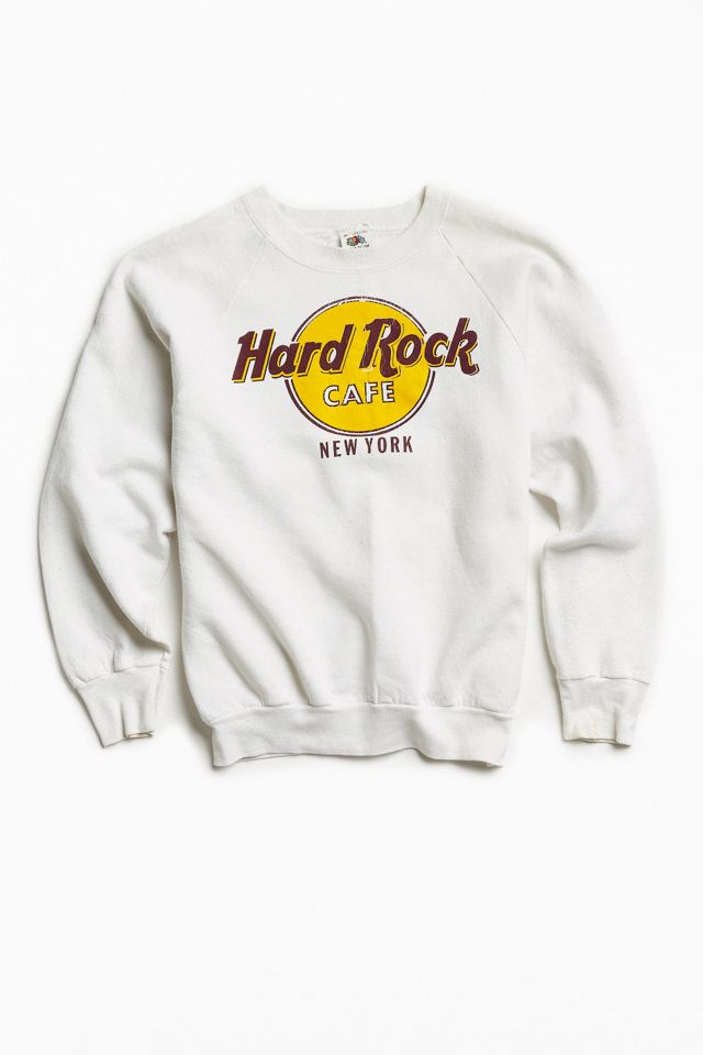 Kleding Herenkleding Hoodies & Sweatshirts Sweatshirts Vintage Hard Rock Cafe New York veelkleurig sweatshirt 