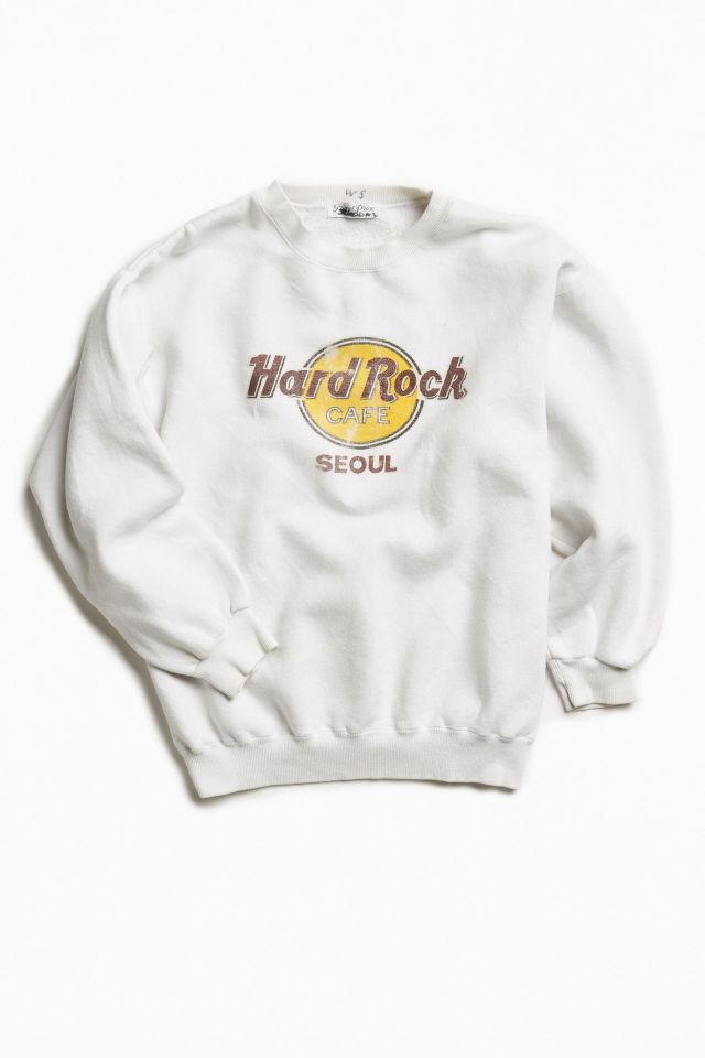 Vintage Hard Rock Cafe Seoul Crew Neck Sweatshirt