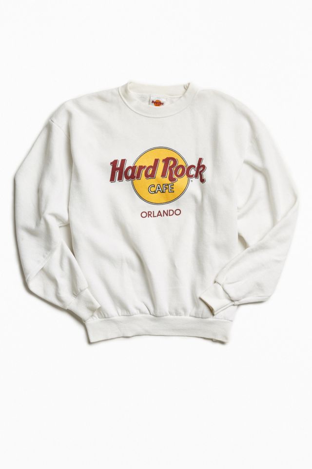 Vintage Hard Rock Cafe Orlando Crew Neck Sweatshirt