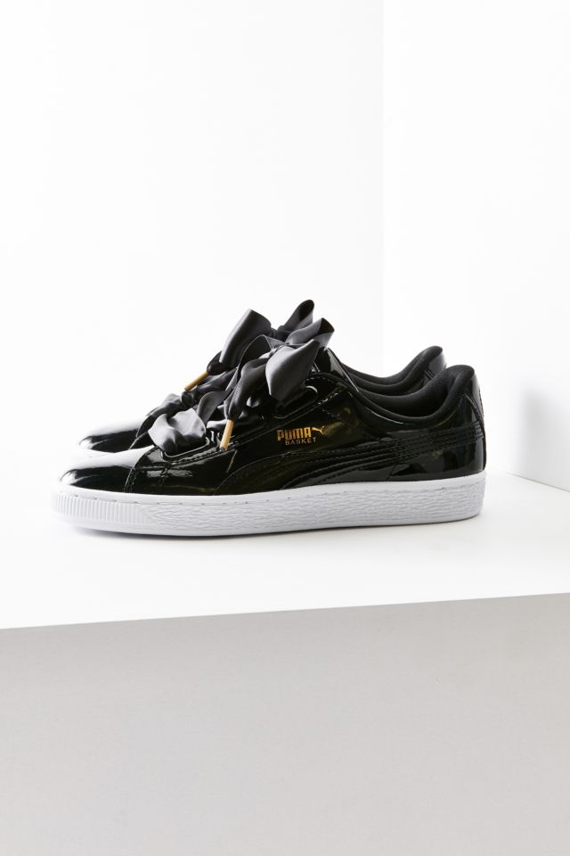 Puma basket heart patent leather deals