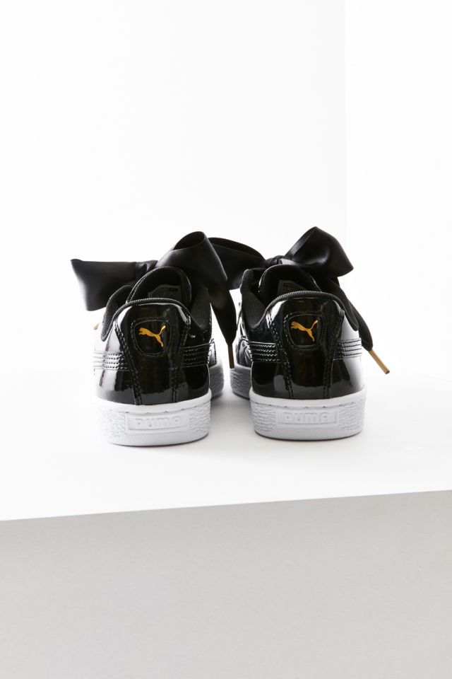 Puma heart outlet patent noir