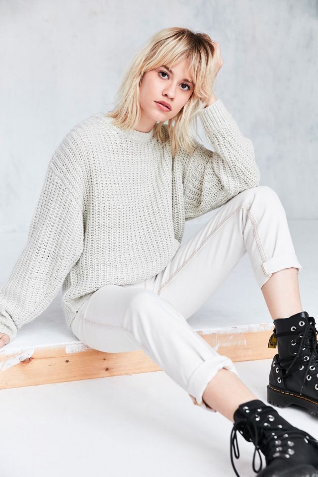 Urban outfitters waffle sales knit sweater