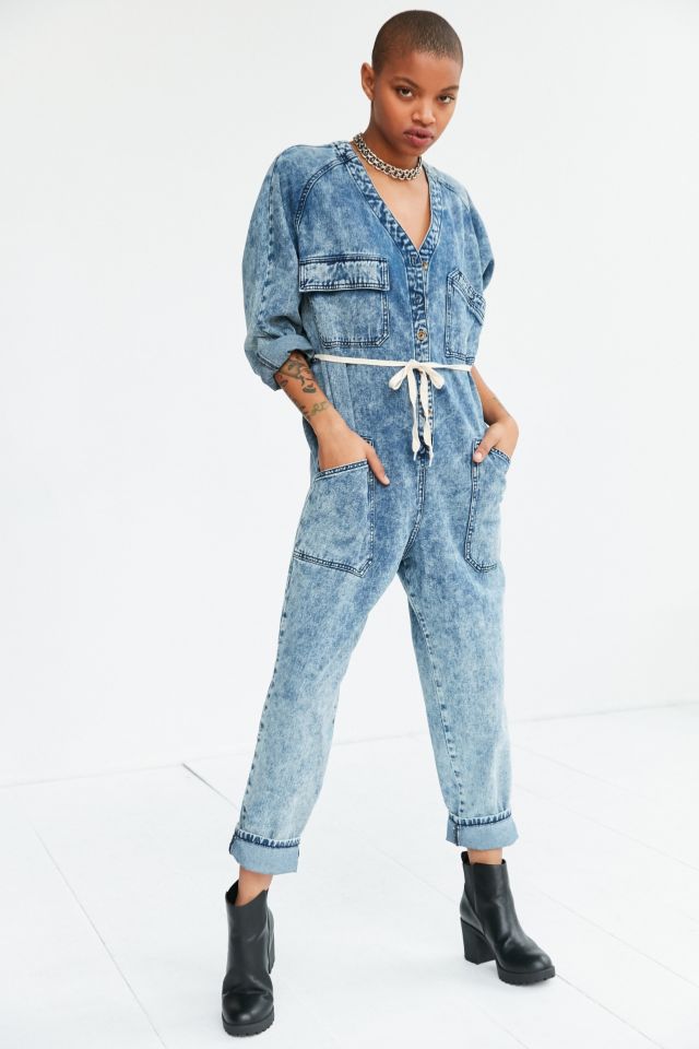 BDG Riveter Denim Coverall Jumpsuit Urban Outfitters Canada