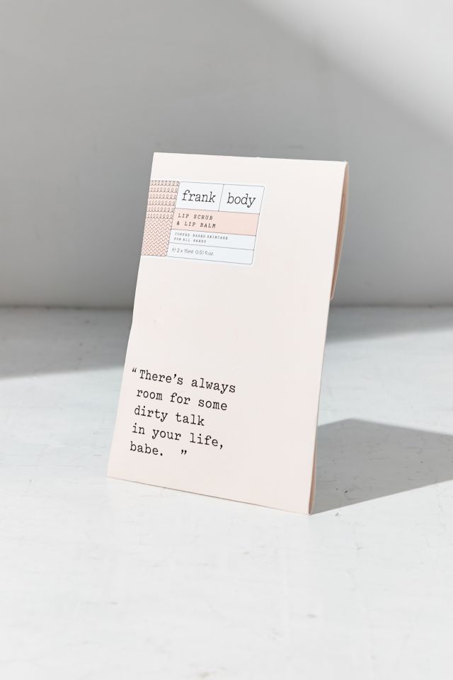 Frank Body Lip Scrub + Lip Balm Duo #1