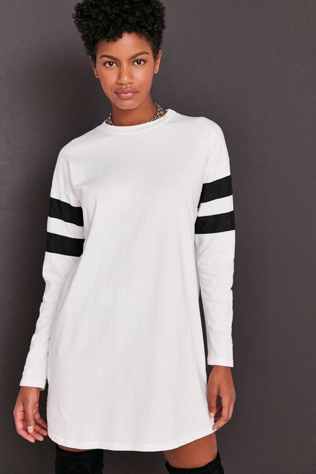 open lace back dress Oversized T-Shirt Dress