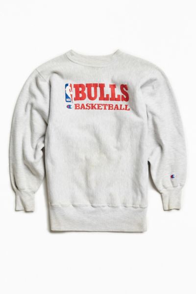 OG LOGO Champion Sweatshirt – White Bulls BBQ