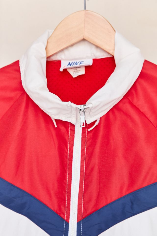 Vintage Nike Red/White/Blue 70s Windbreaker Jacket #1