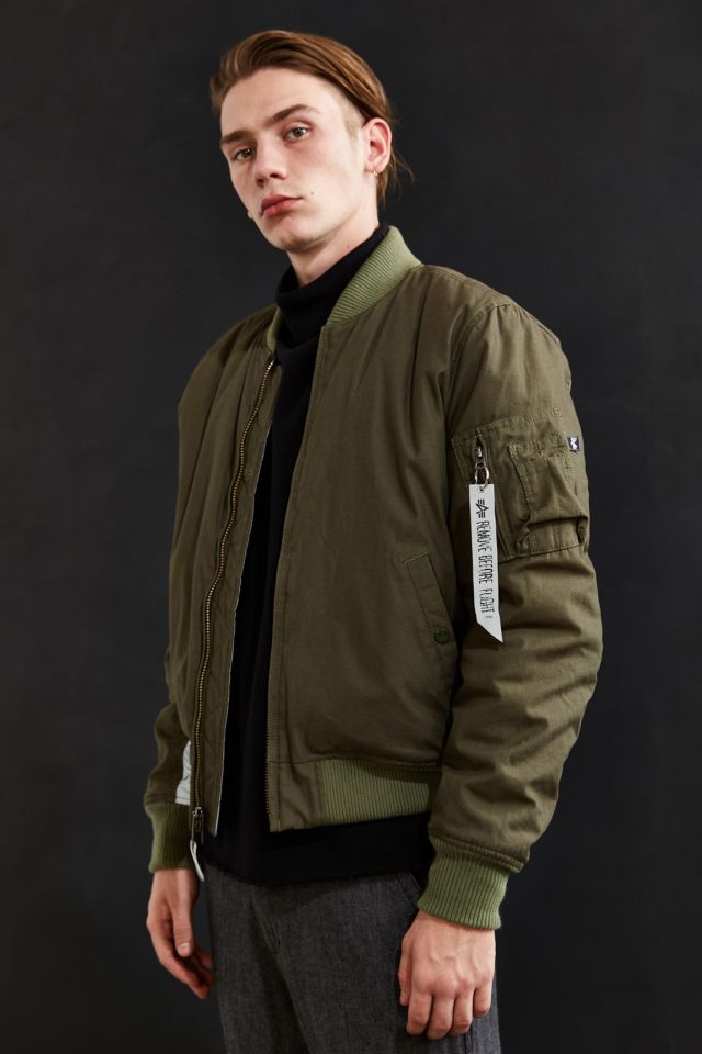 X-Large X Alpha Industries Reversible MA-1 Bomber Jacket