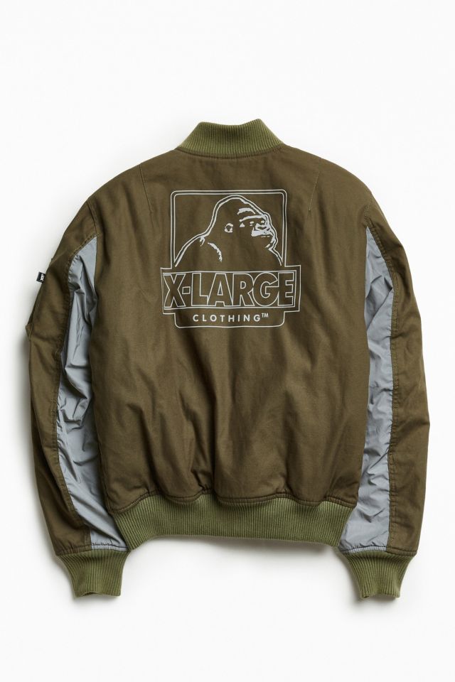 X-Large X Alpha Industries Reversible MA-1 Bomber Jacket