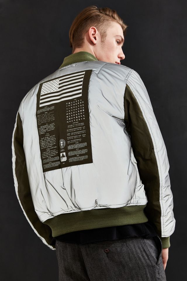 X-Large X Alpha Industries Reversible MA-1 Bomber Jacket | Urban