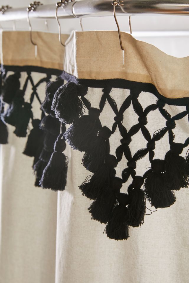 Topanga Fringe Shower Curtain #2